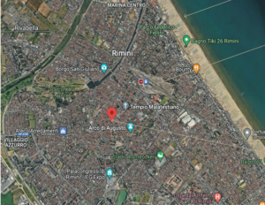 Mappa posizione Palazzo Damerini